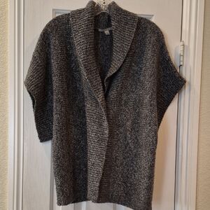 VTD Carolyn Taylor Charcoal w/ Silver Metalic Women's Cardigan Med - XL